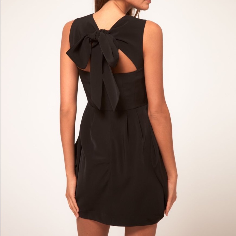 Asos Tulip dress eight  open back anddramatic bow